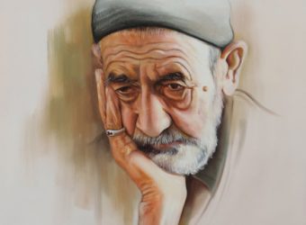 نقاشی رنگ روغن بابا امیر